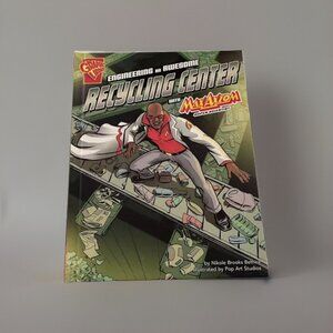 Engineering an Awesome Recycling Center With Max Axiom Super Scientist Book NEW